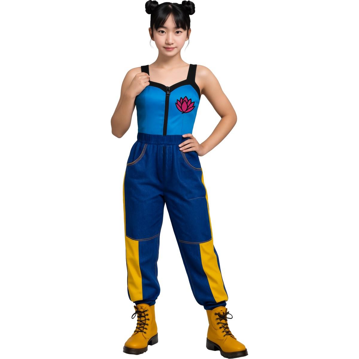Costume cantante pop lotus modello k