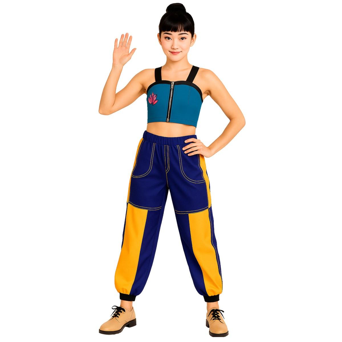Costume cantante pop lotus modello k