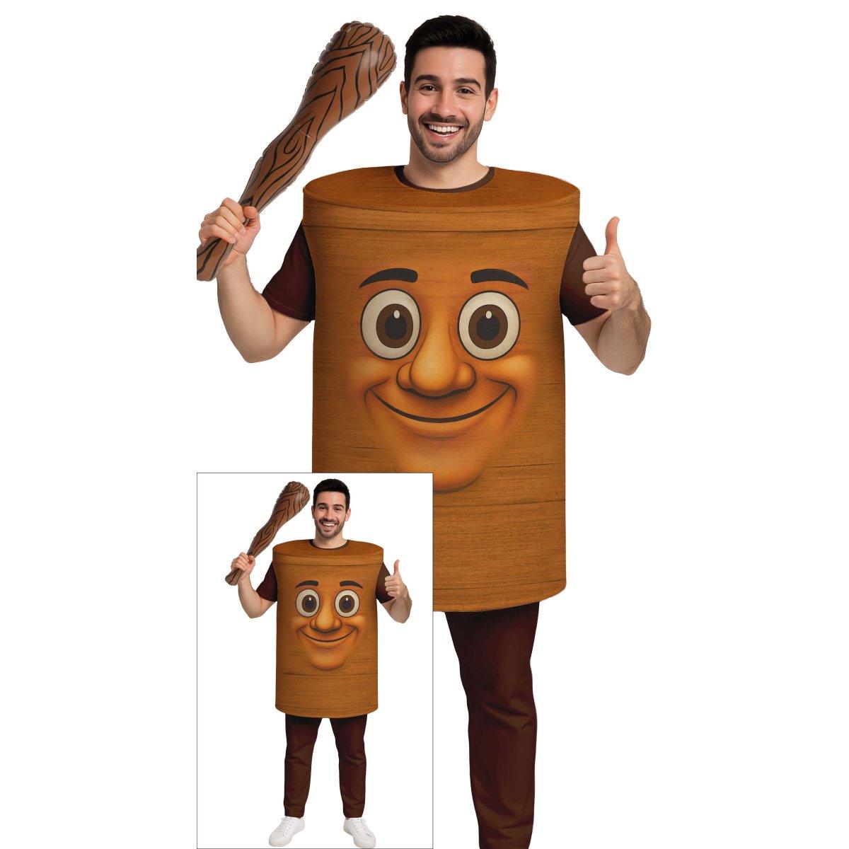Costume tung trunk uomo legno
