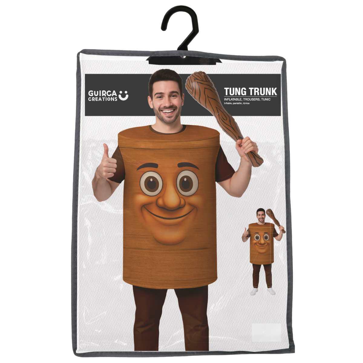 Costume tung trunk uomo legno