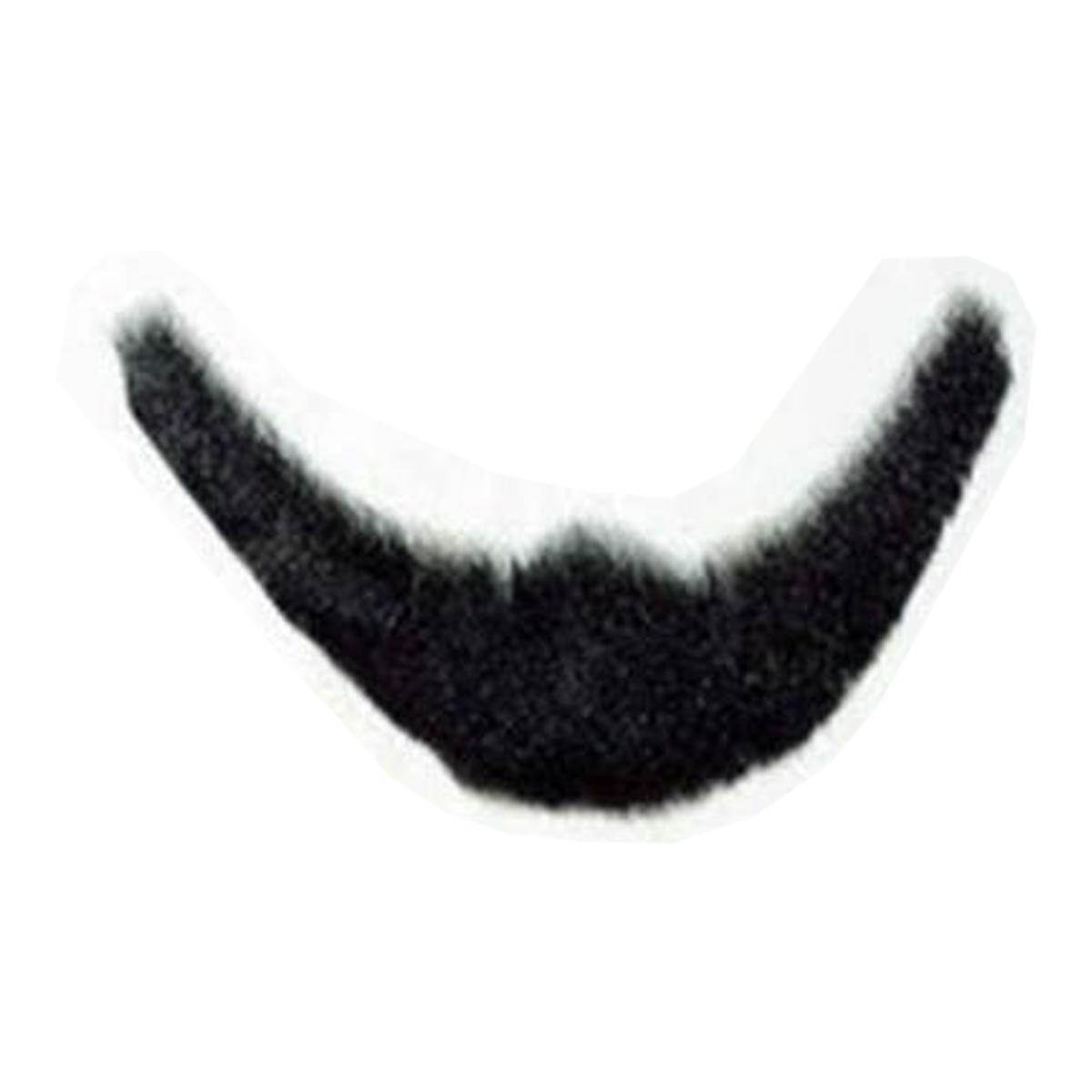 Barba nera liscia corta