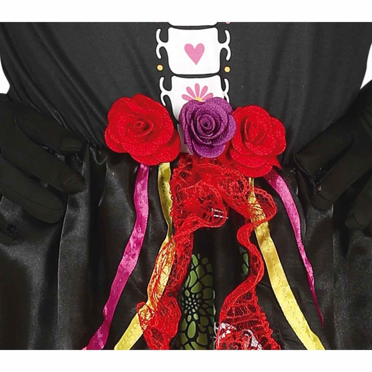 Costume scheletro messicano catrina