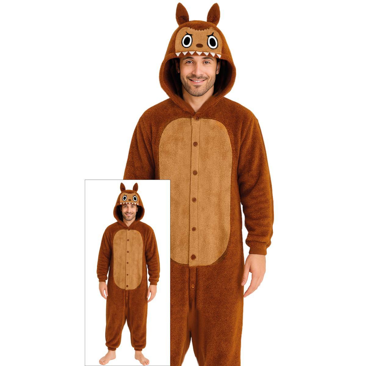 Costume lulu monster marrone