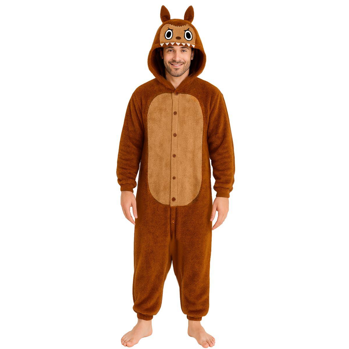 Costume lulu monster marrone