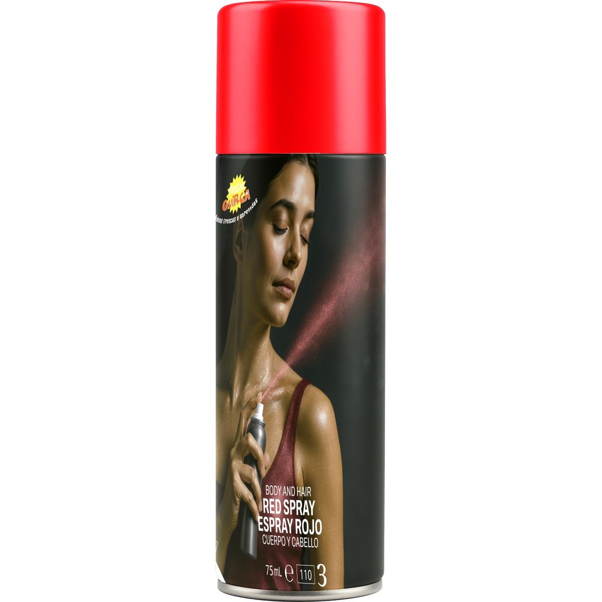 Trucco spray corpo rosso ml