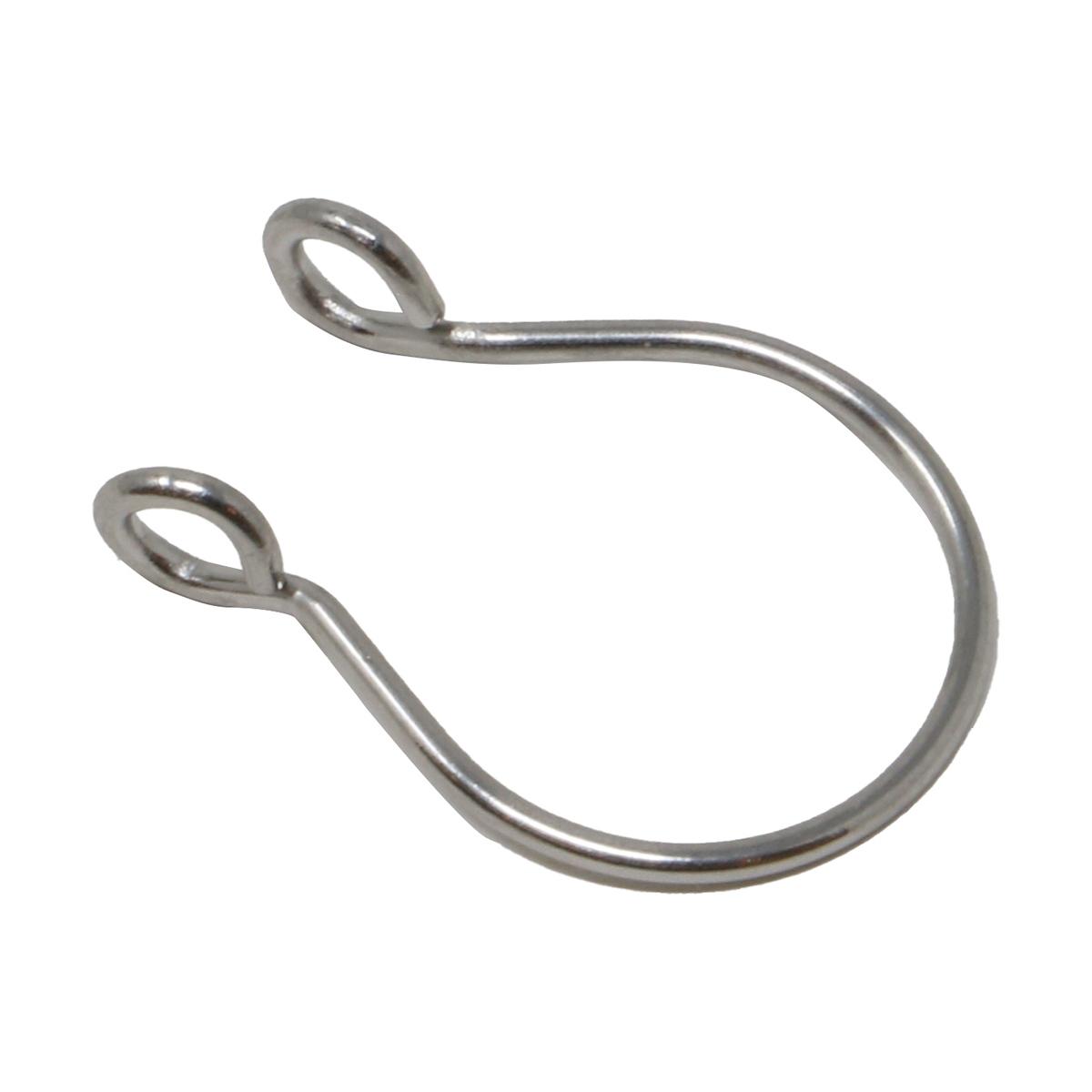 Piercing metallici argento Set 6 pz