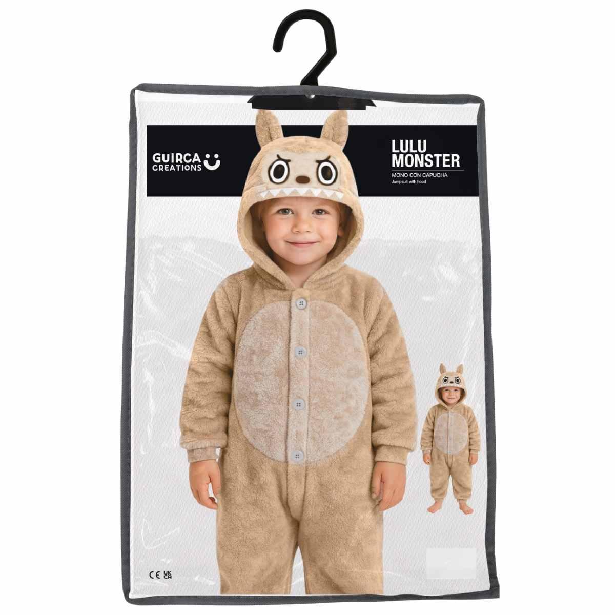 Costume lulu monster beige