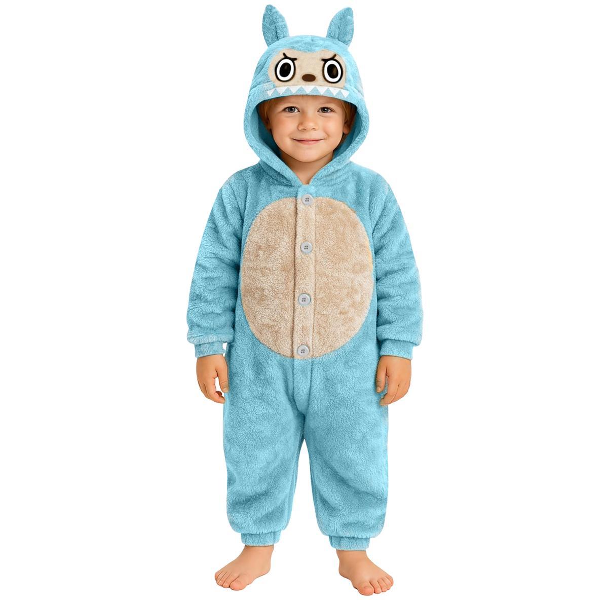 Costume lulu monster azzurro
