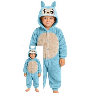 Costume lulu monster azzurro