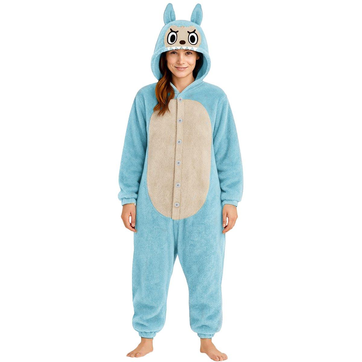 Costume lulu monster azzurro