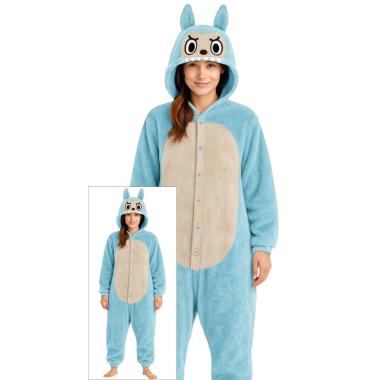 Costume lulu monster azzurro