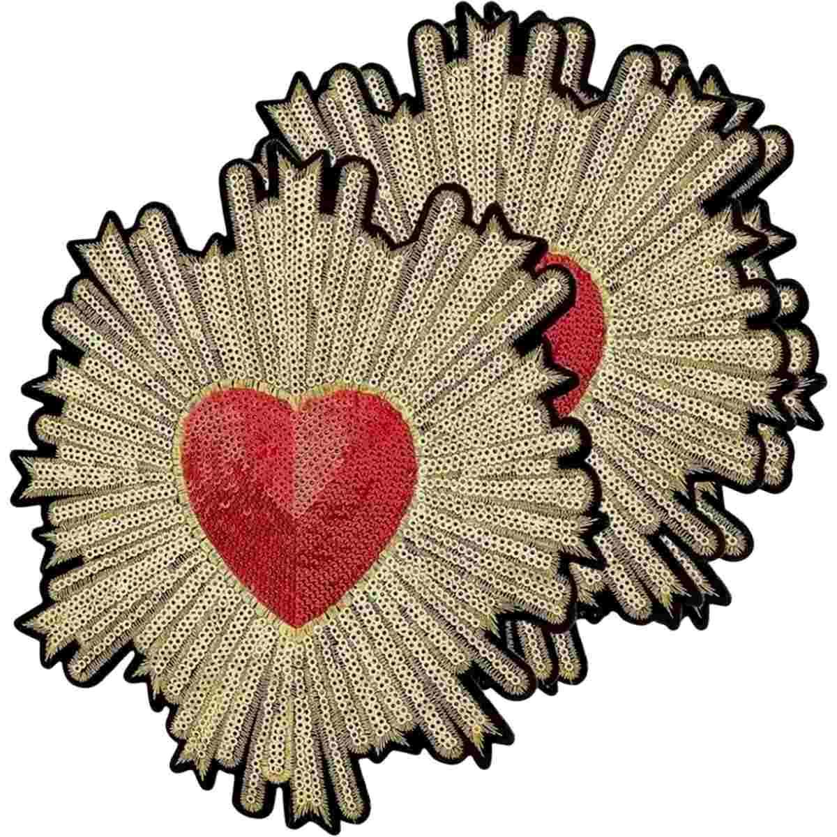 Cuore sacro paillets
