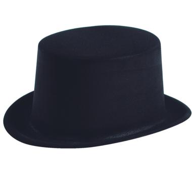 Cappello cilindro monofloccato nero
