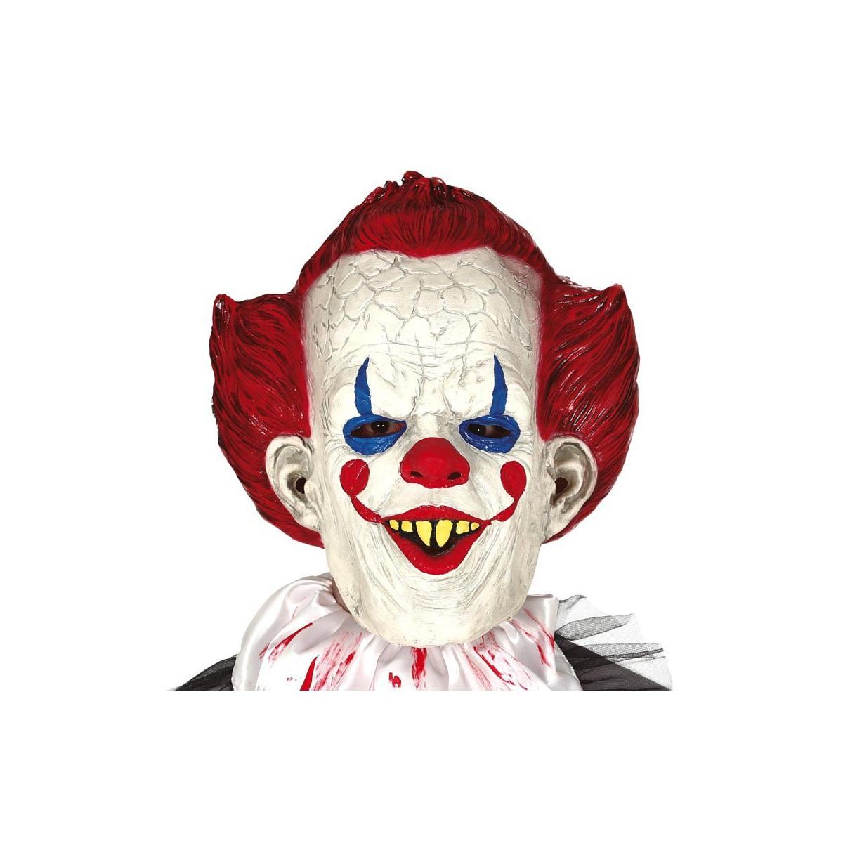 Maschera viso lattice horror clown