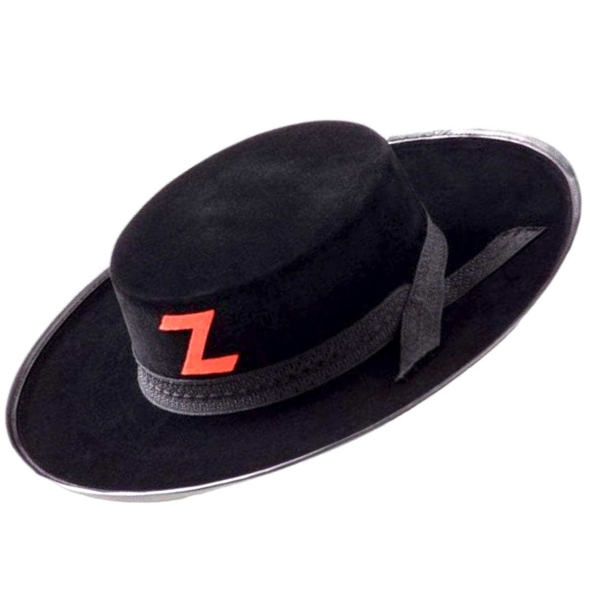 Cappello zorro cavaliere nero