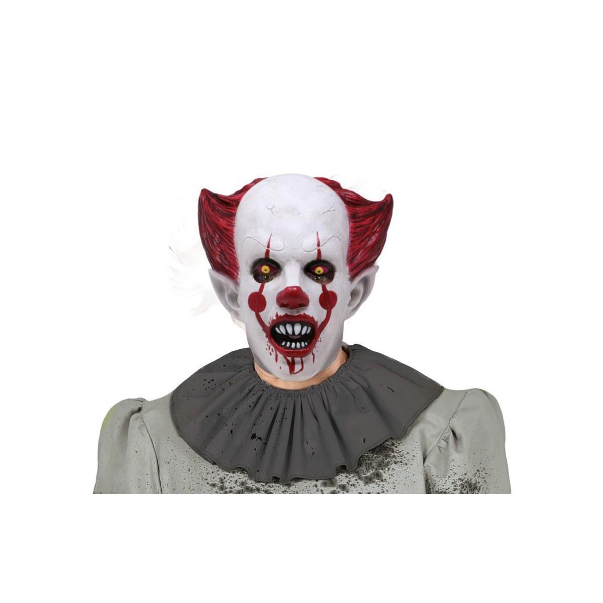 Maschera viso lattice horror clown