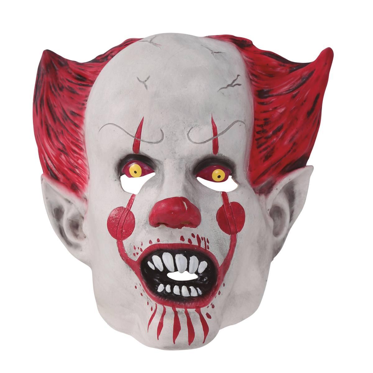 Maschera viso lattice horror clown
