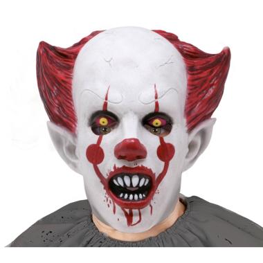 Maschera viso lattice horror clown