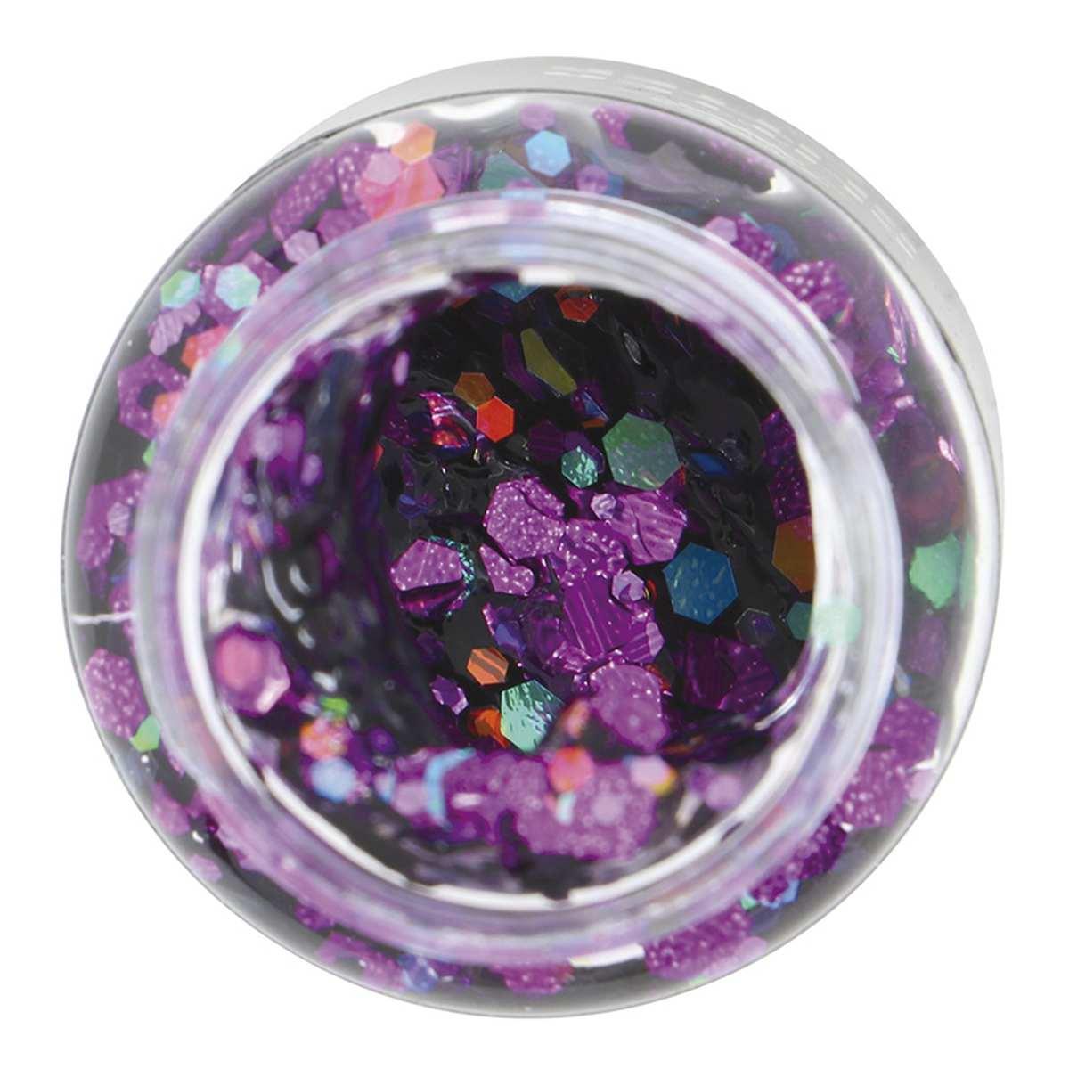 Trucco gel glitter viola 20 gr