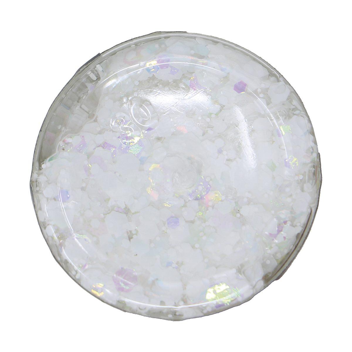 Trucco gel glitter bianco 20 gr