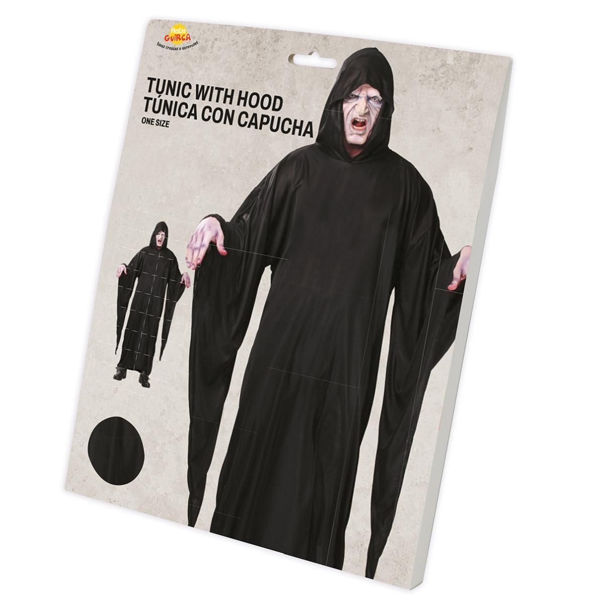Costume tunica morte cappuccio