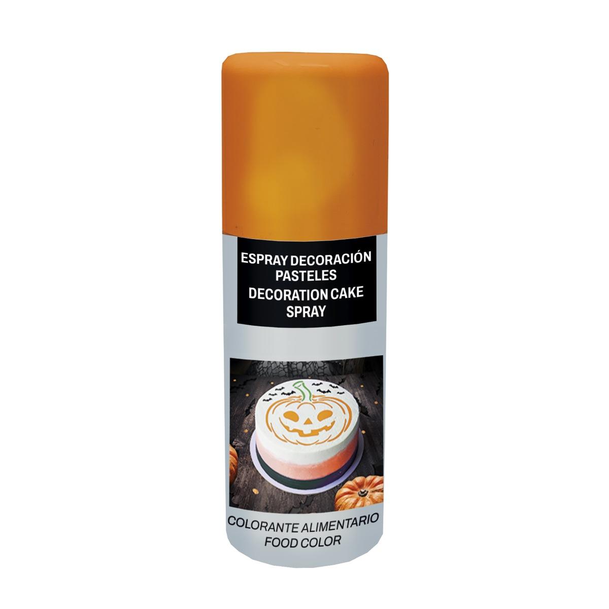 Spray decorazione torte arancione 100 ml 100 ml