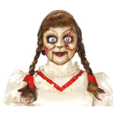 Maschera viso lattice horror bambola assassina