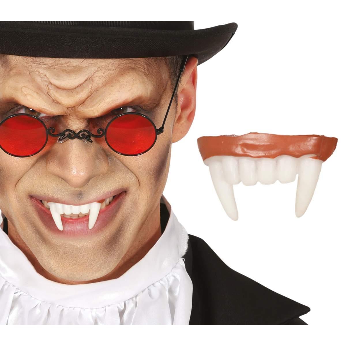 Denti vampiro bianchi pvc
