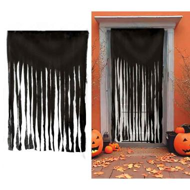 Tenda porta halloween nera