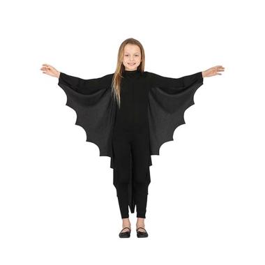 Mantello pipistrello nero