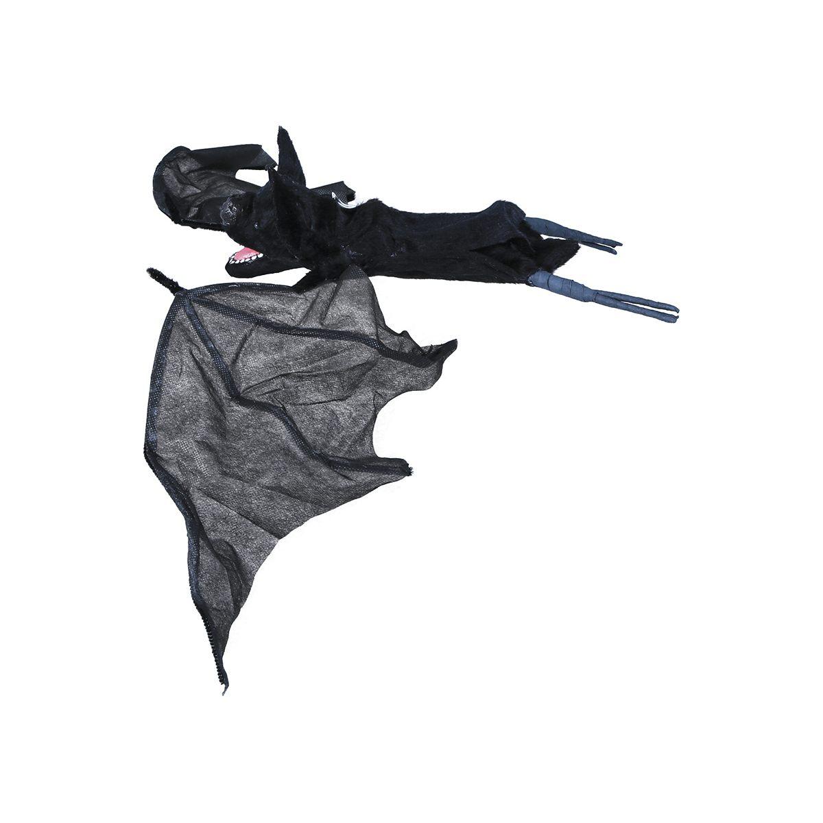 Pipistrello nero luce movimento