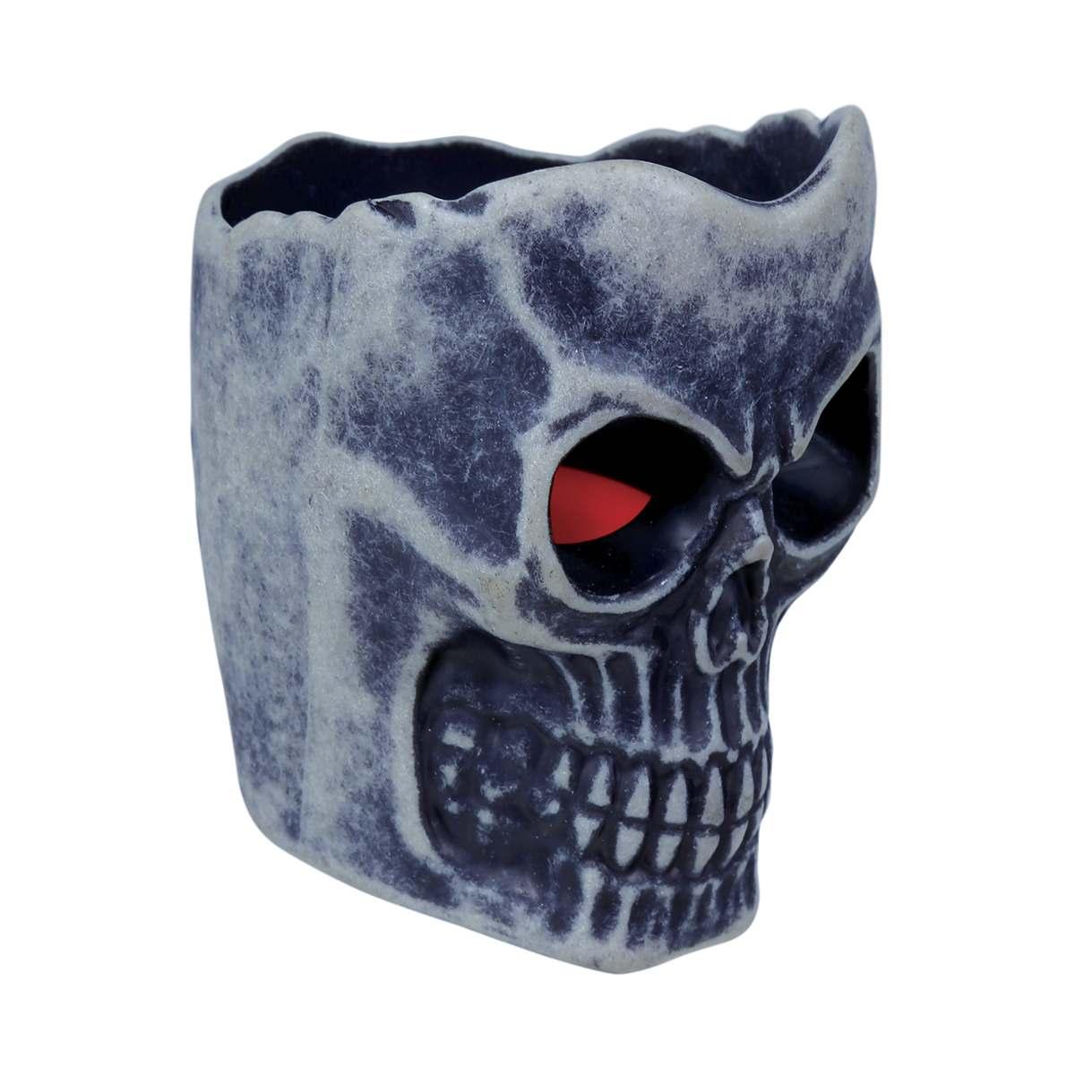 Candela halloween teschio luce led
