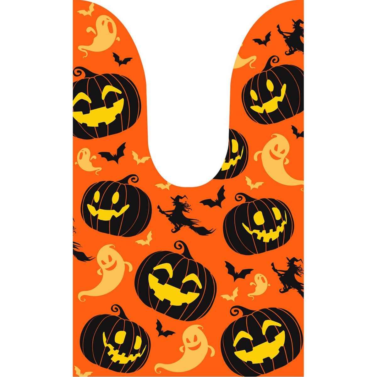 Sacchi halloween per caramelle arancioni zucche Set 20 pz