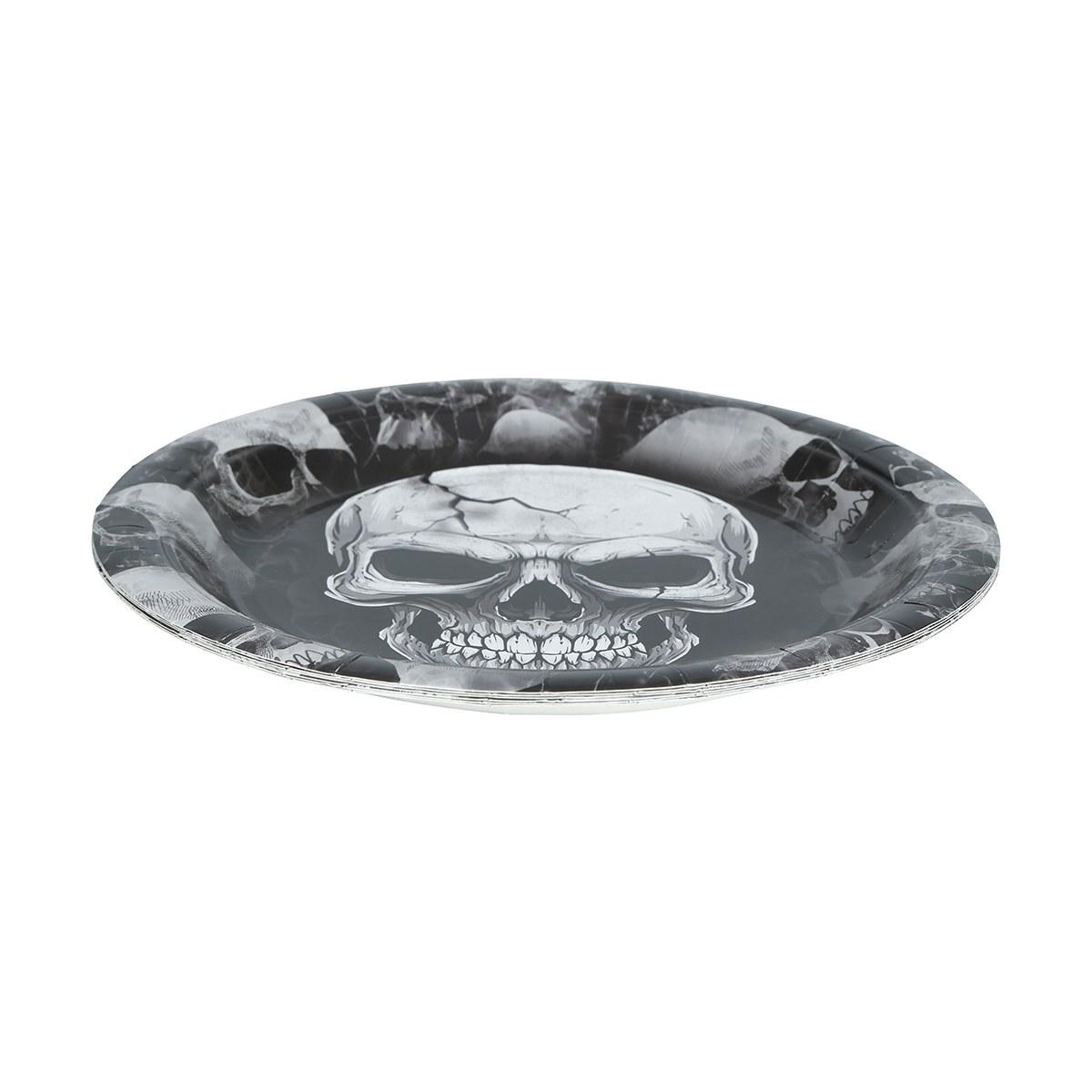 Piatti halloween teschio Set 6 pz