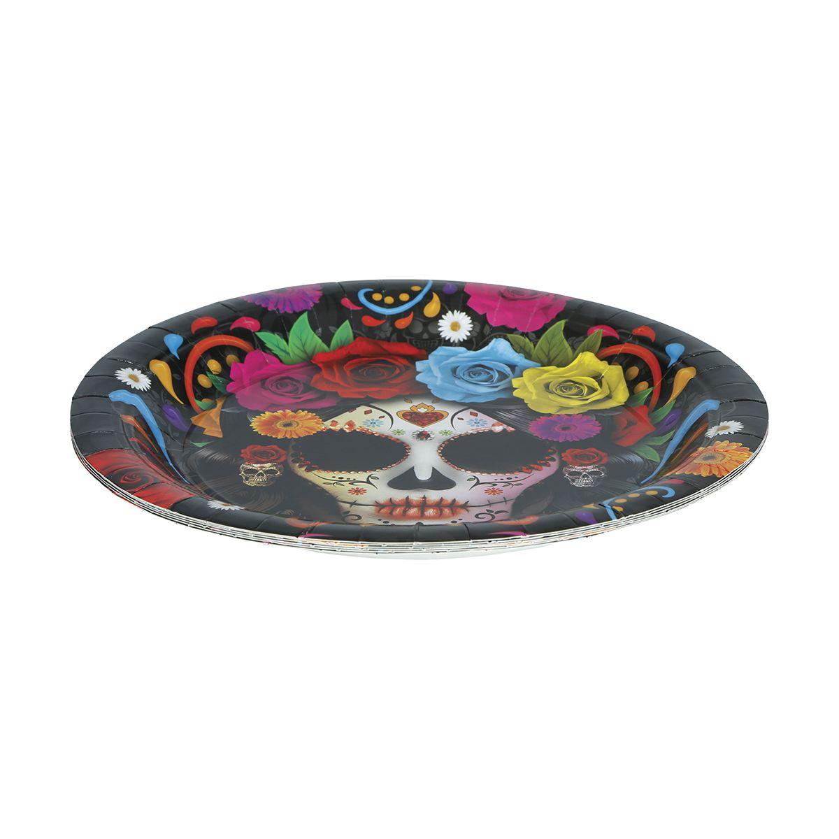 Piatti halloween catrina Set 6 pz