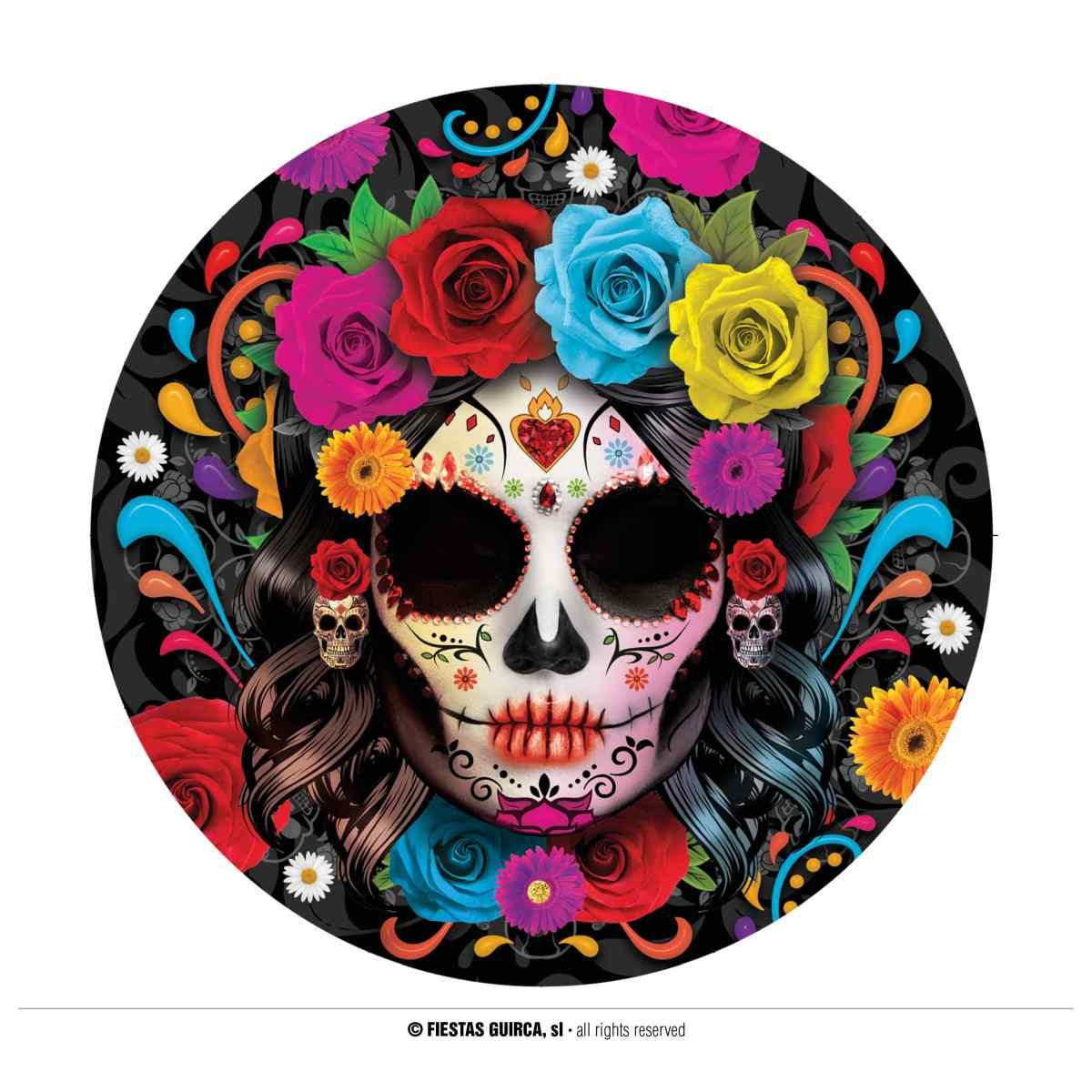 Piatti halloween catrina Set 6 pz