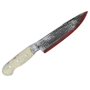 Coltello pvc insanguinato