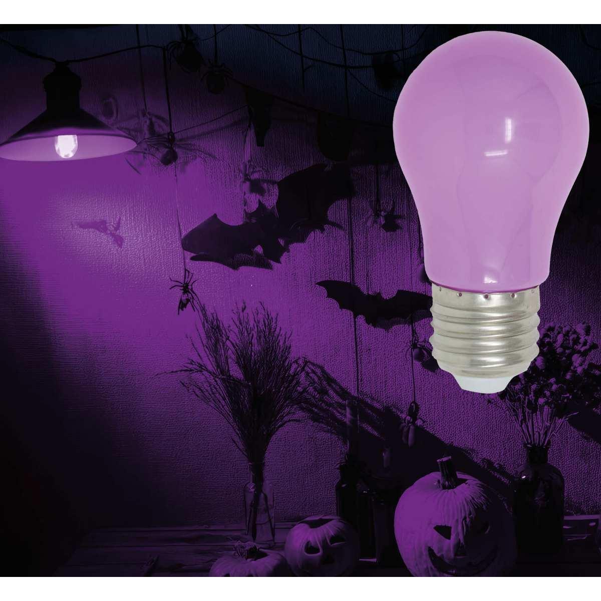 Lampadina e27 led viola modello 5w
