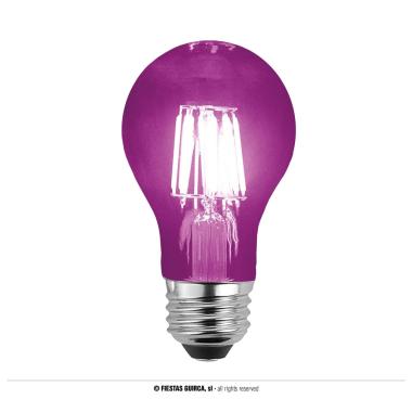 Lampadina e27 led viola modello 5w