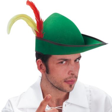 Cappello robin hood verde