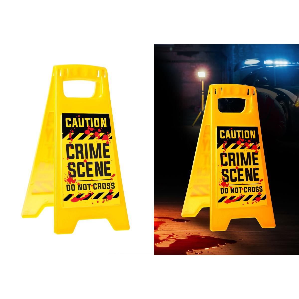 Cartello pvc scena crimine