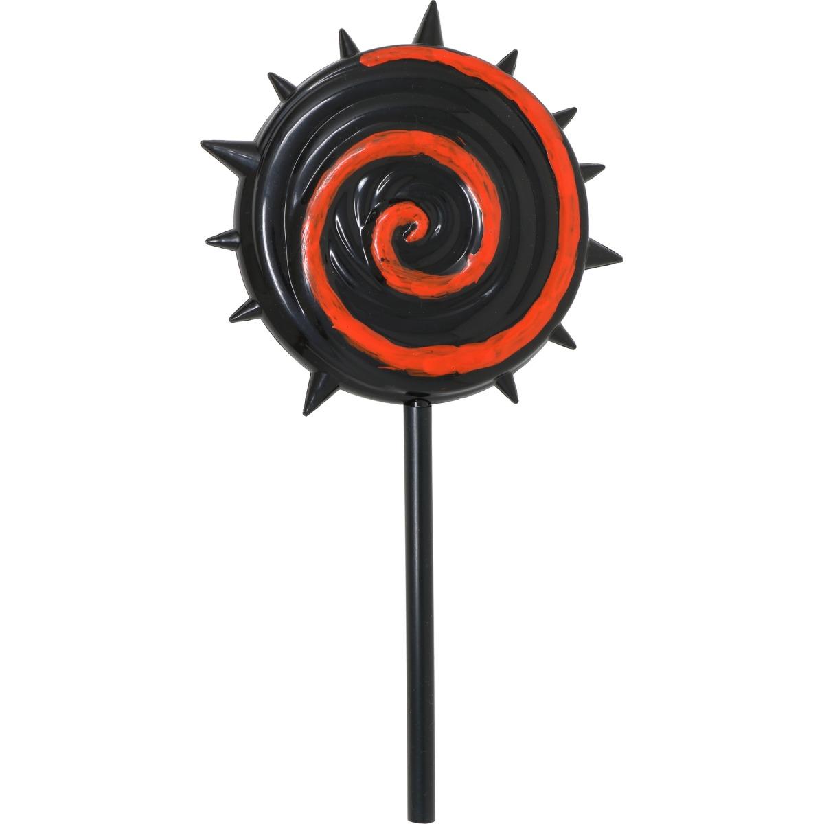 Lecca pvc rosso nero clown