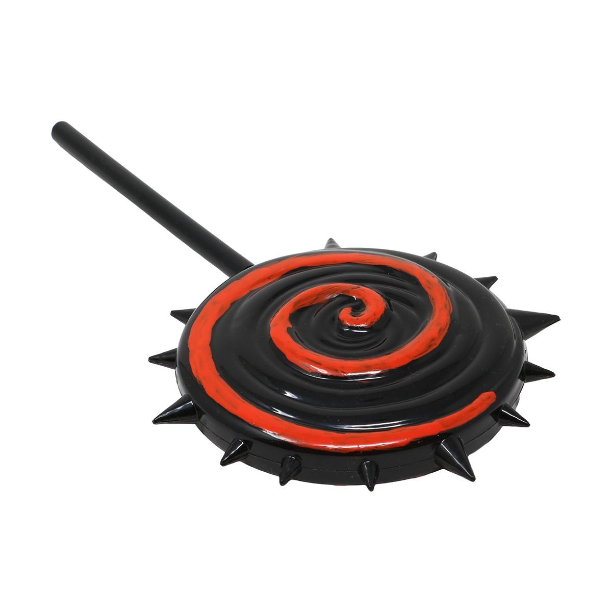 Lecca pvc rosso nero clown