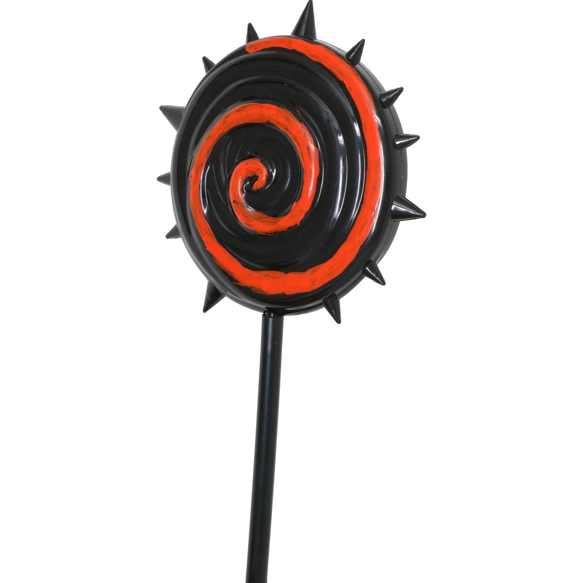 Lecca pvc rosso nero clown