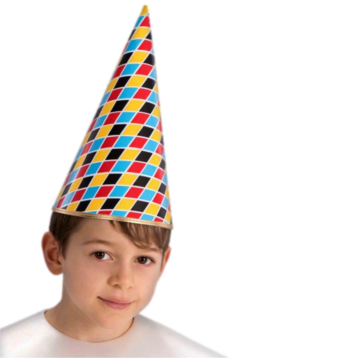 Cappello arlecchino cono