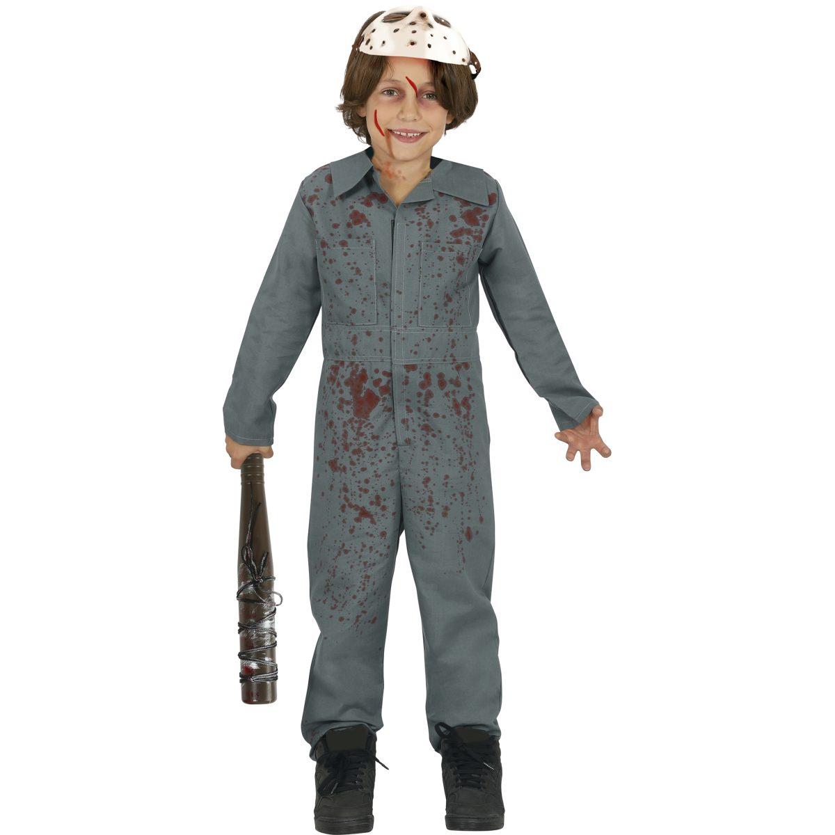 Costume tuta psicopatico maschera