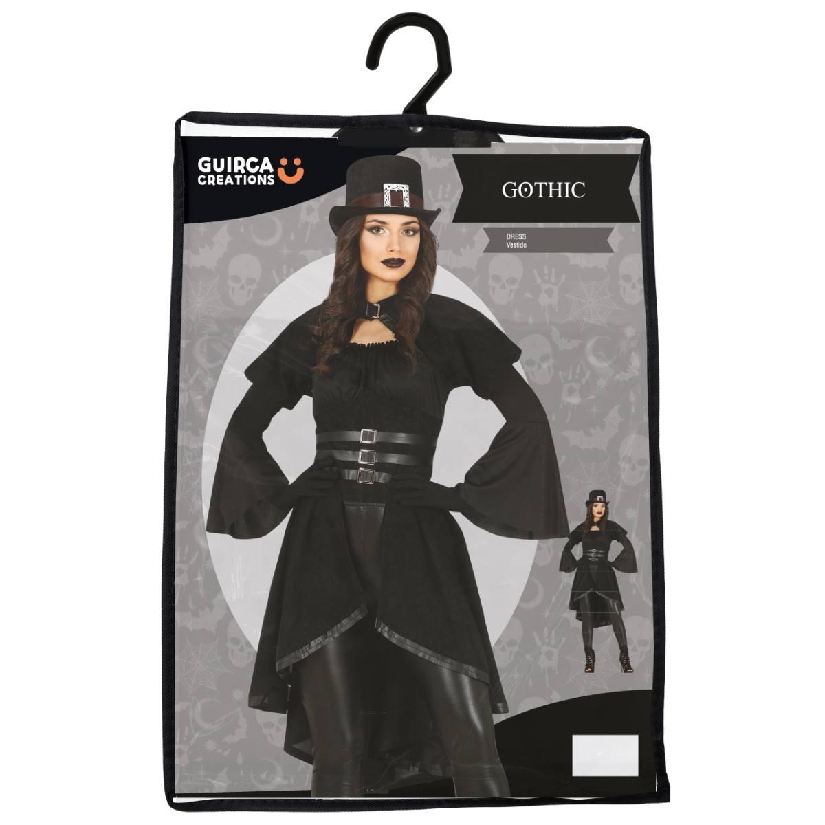 Costume steampunk gotico nero