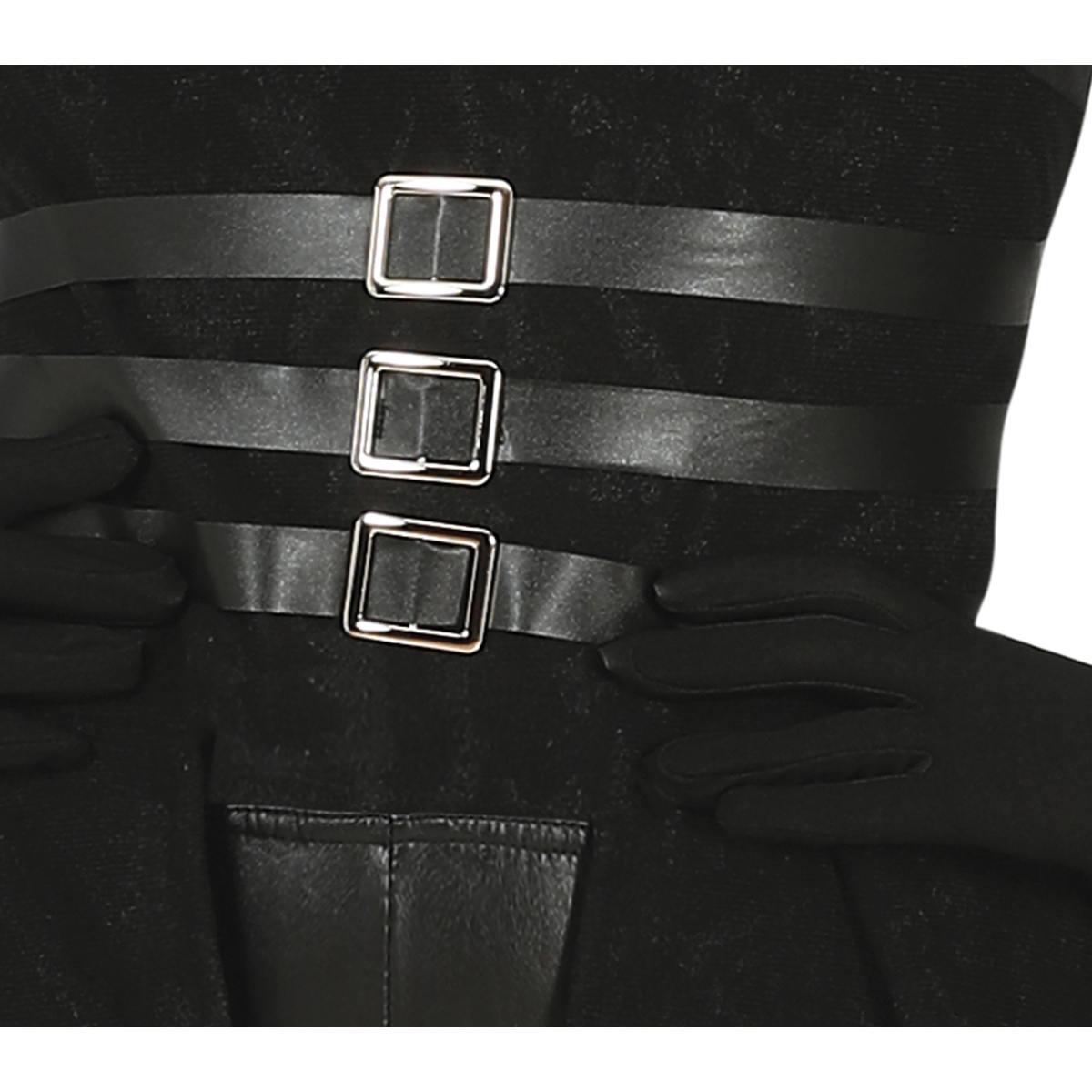 Costume steampunk gotico nero