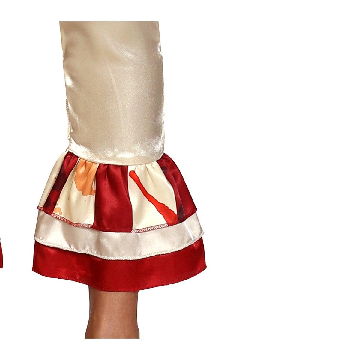 Costume clown strisce modello a