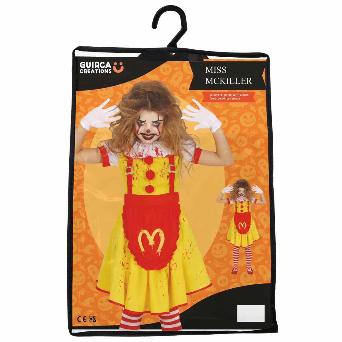 Costume clown mckiller